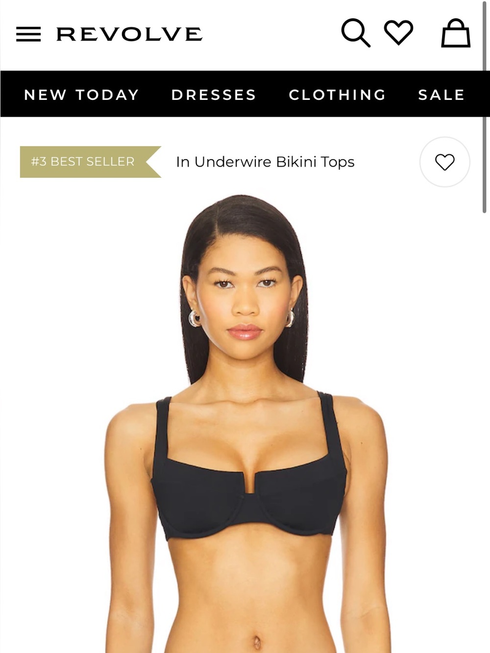 NWT l*space MAKO Underwire Bikini Top